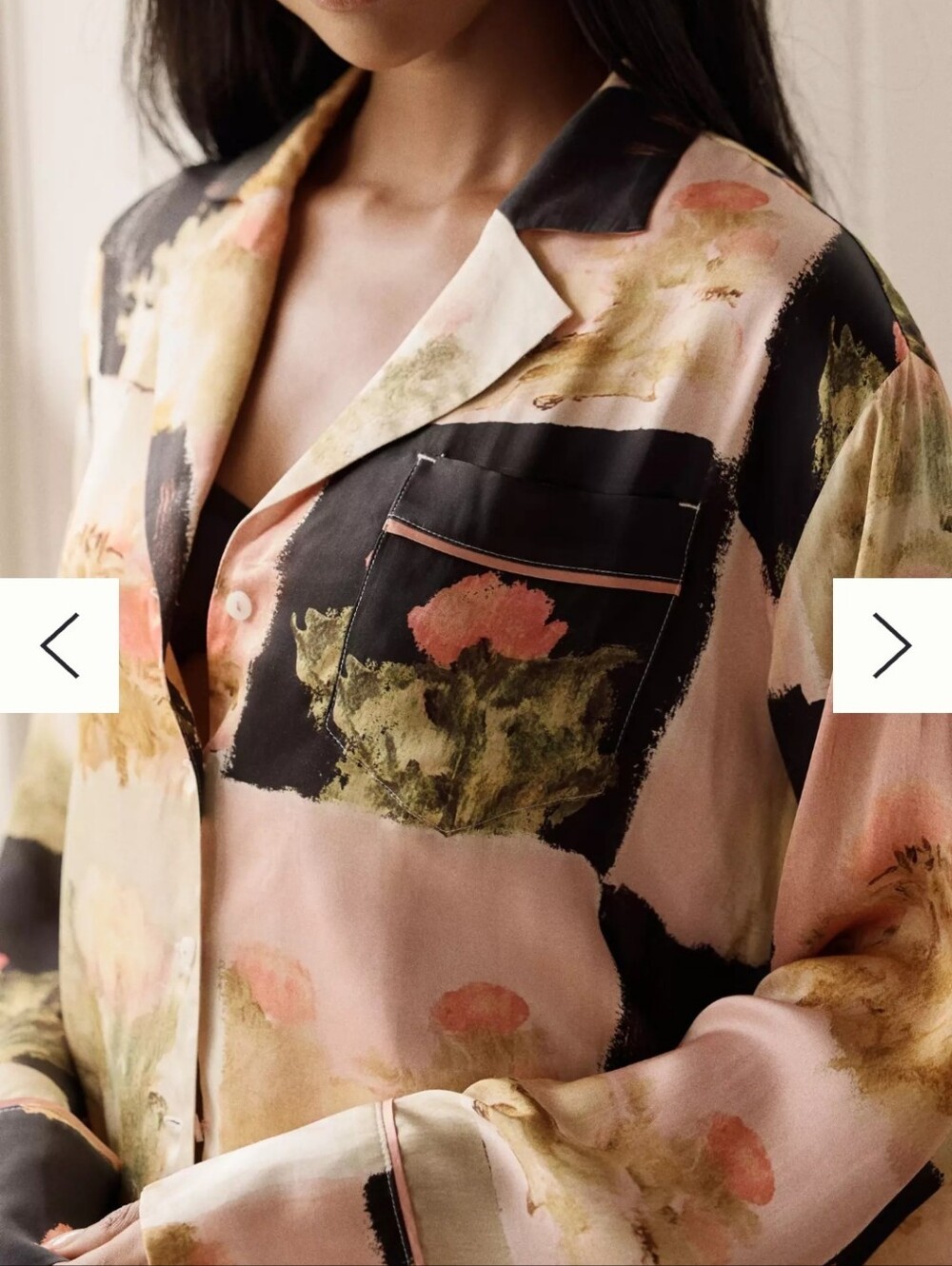 NWT LyreBird Silky Oversized Pajama Shirt AND Pajama Pant - Picture 2 of 7